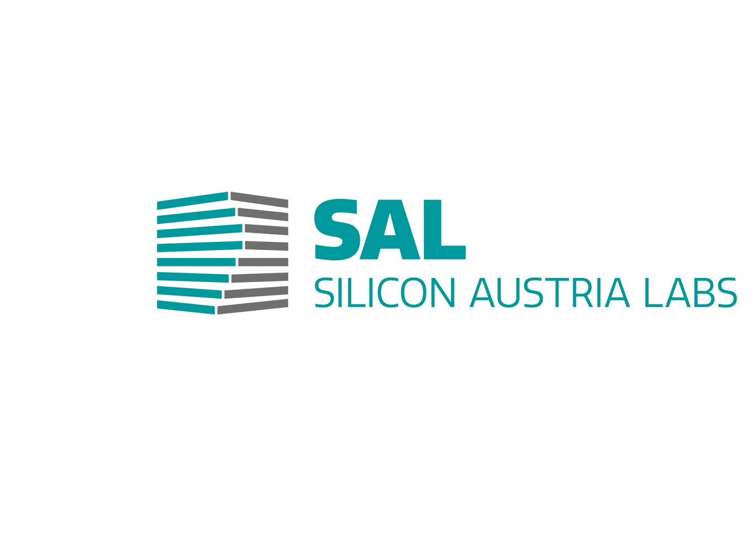 Blau-graues SAL Logo auf weißem Hintergrund